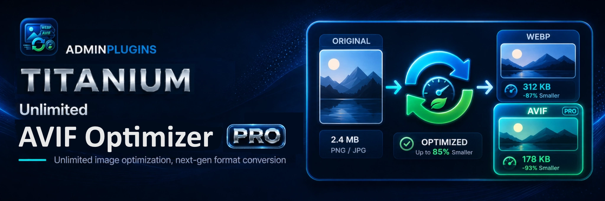 Titanium Unlimited WebP Optimizer